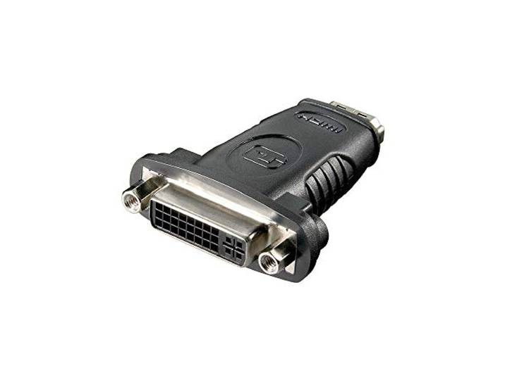 Goobay 60752 HDMI/DVI-I adapter, vernikkeld