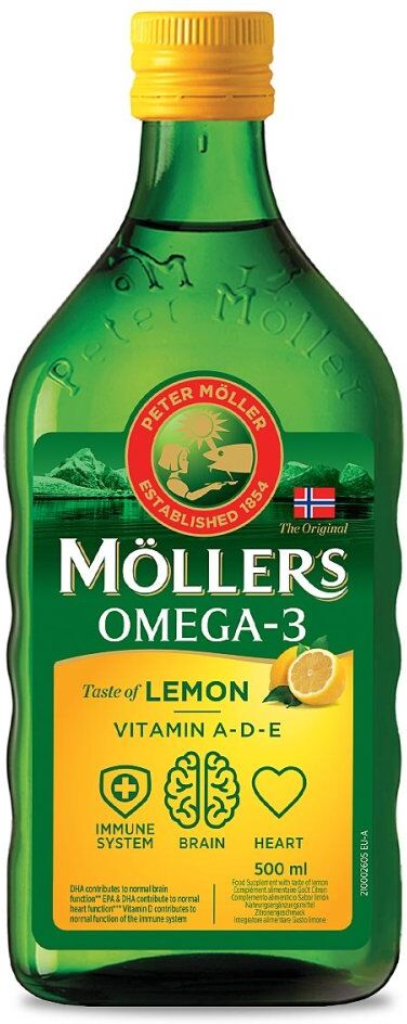 Möller's Omega-3 Zitrone Öl