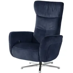 meinSofa Relaxsessel mit Relaxfunktion Sabine , blau