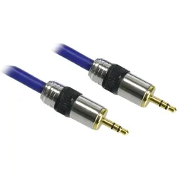 InLine Klinke PREMIUM Audiokabel 10m PREMIUM Qualitaet 3,5mm St/St 10m Stereo vergoldete Kontakte... (10 m, AUX Kabel), Audiokabel