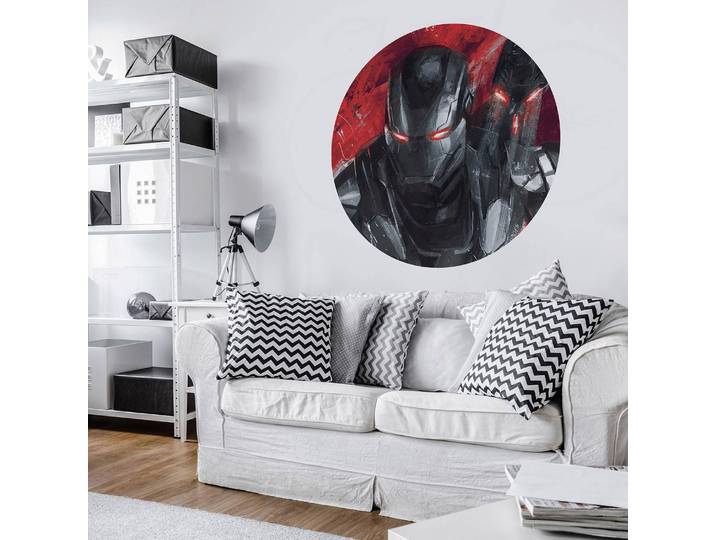 home24 Vlies-fotobehang Avengers War-Machine 128 x 128cm