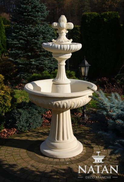 Springbrunnen Garten Teich Brunnen 173cm Steinbrunnen Gartenbrunnen Fontaine