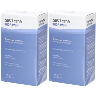Hidraven Schaum-Creme ohne Seife 2x 2x300 ml Creme