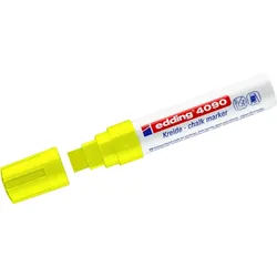 Kreidemarker edding 4090 4-15mm Neongelb Packung mit 5 Stück