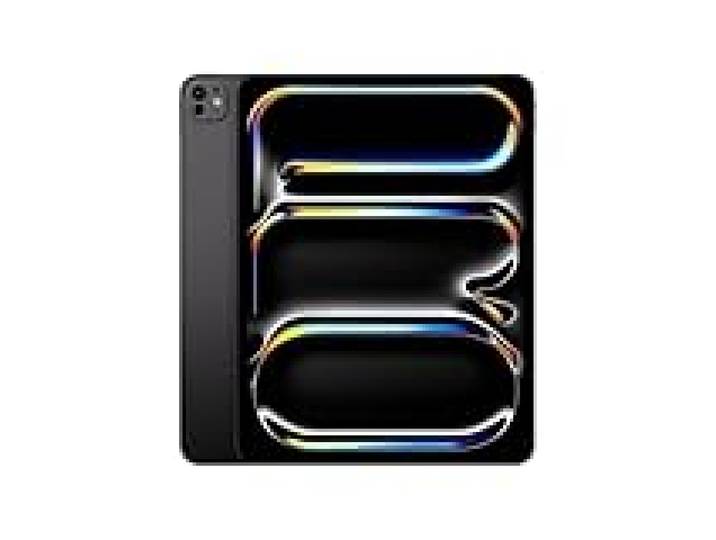 Apple iPad Pro 13 Pouces (M5) : Écran Ultra Retina XDR, 512 Go, Caméra Avant Horizontale 12 MP/Caméra arrière 12 MP, Wi-FI + 5G, Autonomie d’Une journée — Noir sidéral