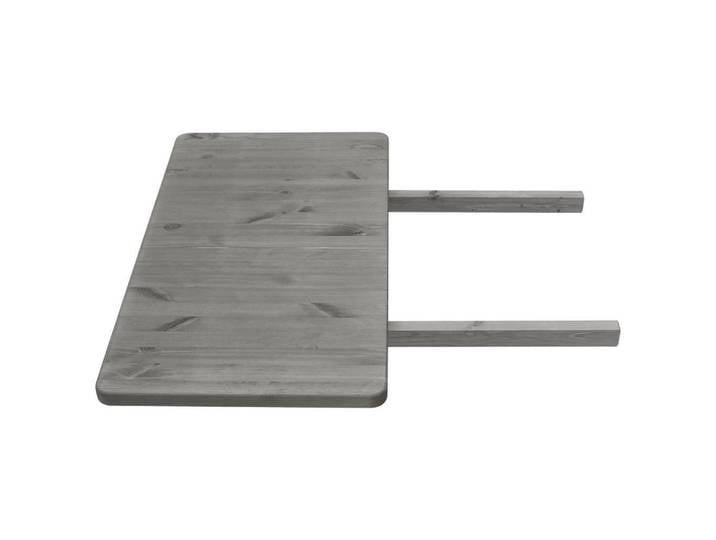 Boxxx Ansteckplatte, Grau, Holz, Kiefer, massiv, 78x3x40 cm, Esszimmer, Tische, Ansteckplatten