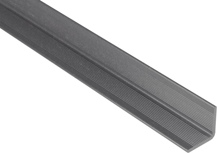 Kovalex Wandabschluss WPC 250 x 4 x 4 cm steingrau