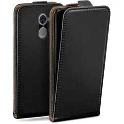 moex Flip Case Huawei Y7 Prime (2017) Klapphülle Leder Optik