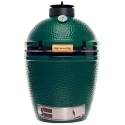 Big Green Egg Holzkohlegrill Medium Keramik Grün M (Medium)