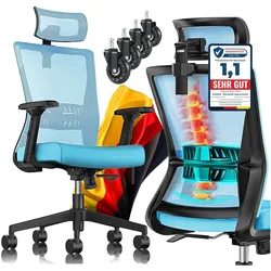 Kesser, Bürostuhl, Ergonomischer Bürostuhl mit Wippfunktion