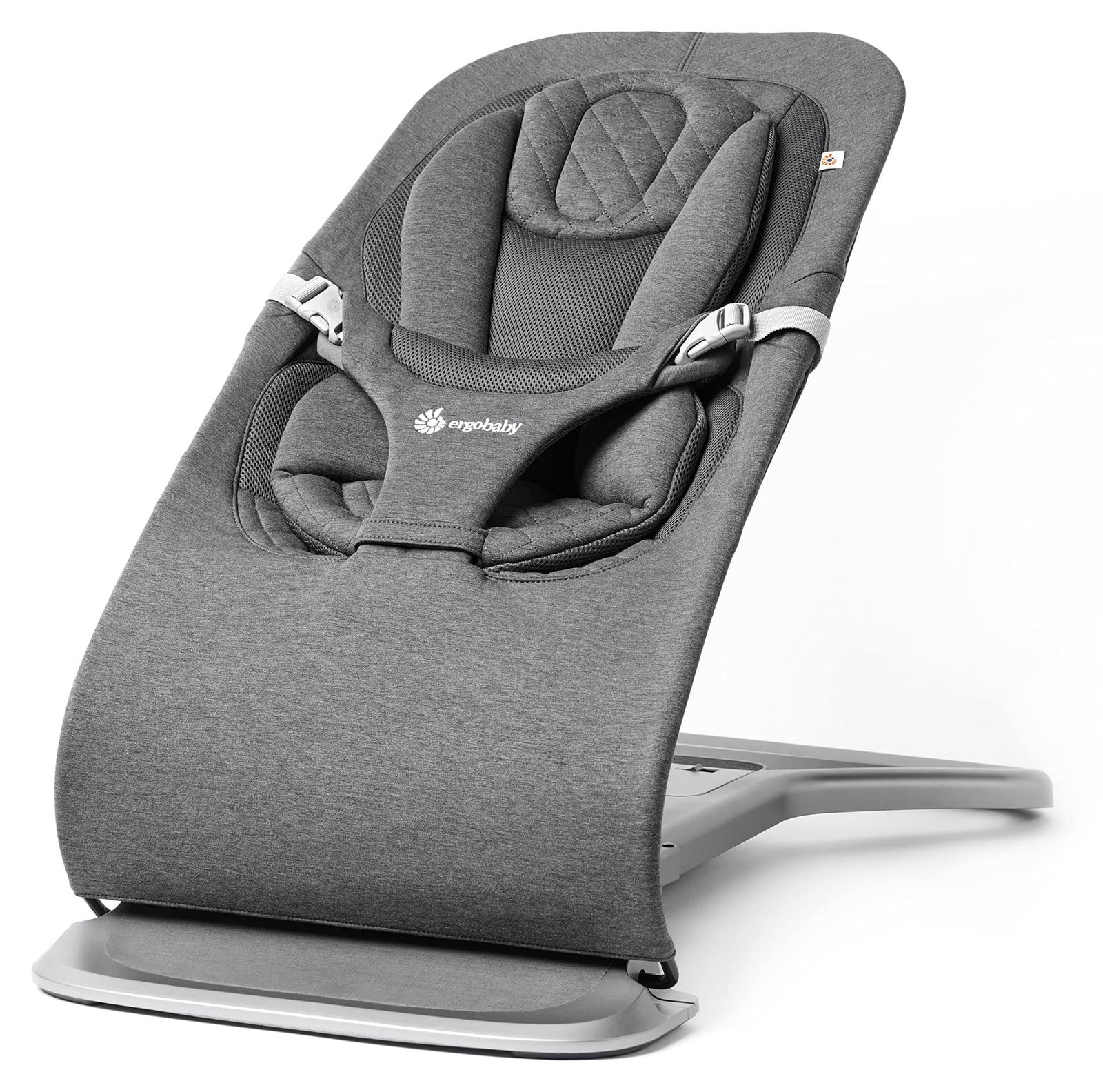 Ergobaby Evolve babywipper voor pasgeborenen, antracietgrijs