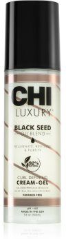 CHI Luxury Black Seed Oil Curl Defining Cream Gel gel cremoso para formação de ondas 148 ml. Luxury Black Seed Oil Curl Defining Cream Gel