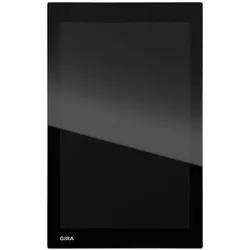 Gira Raumbediengerät G1 UP (Gerätespezifische Fernbedienung, Infrarot, WLAN), Fernbedienung, Schwarz