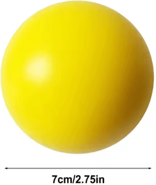 Inspire Essentials Elastic Finger Grip Strength Trainer Hand Exercise Resistance Ball a