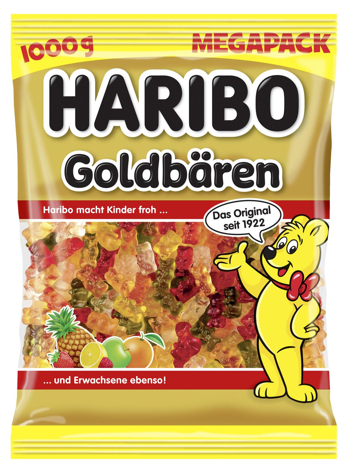 HARIBO Goldbären Fruchtgummi 1,0 kg 10051127
