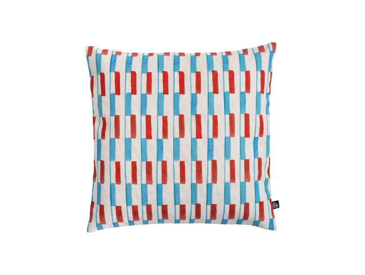 & klevering - Housse de coussin Clash - Multicolore - Polyester