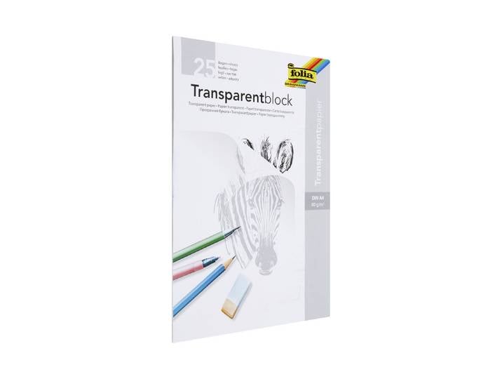 Folia Transparentpapier-Block