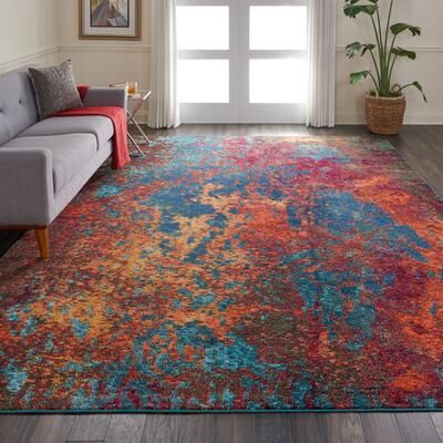 Nourison Celestial Abstract Ombre Area Rug