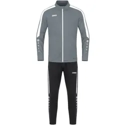 Jako Trainingsanzug Polyester Power - steingrau - 40