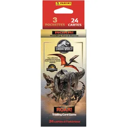 Panini Jurassic World 4 Trading Cards Game Blister 3 Hüllen (Blister Pack)
