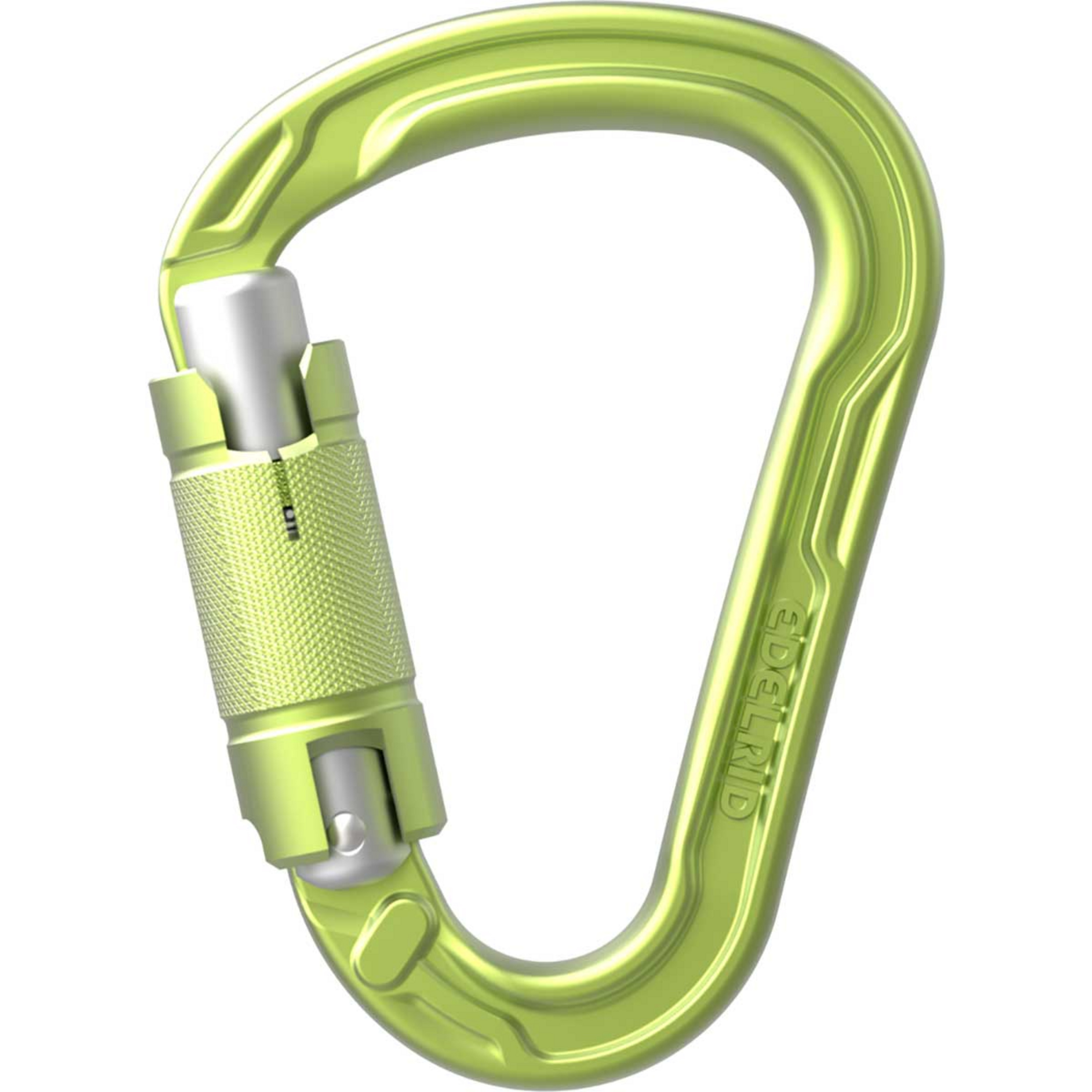 Edelrid HMS Strike Twist Karabiner Karabiner gruen Alpinklettern