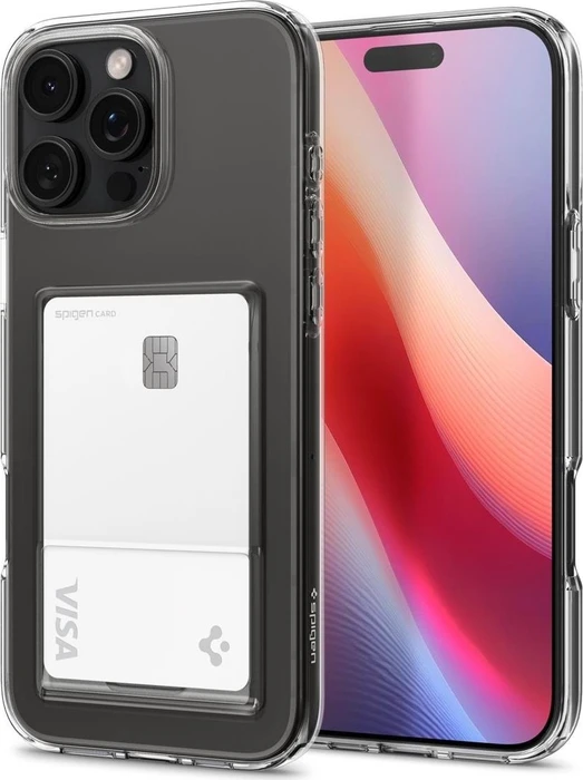 Spigen Crystal Slot Crystal Clear iPhone 16 Pro
