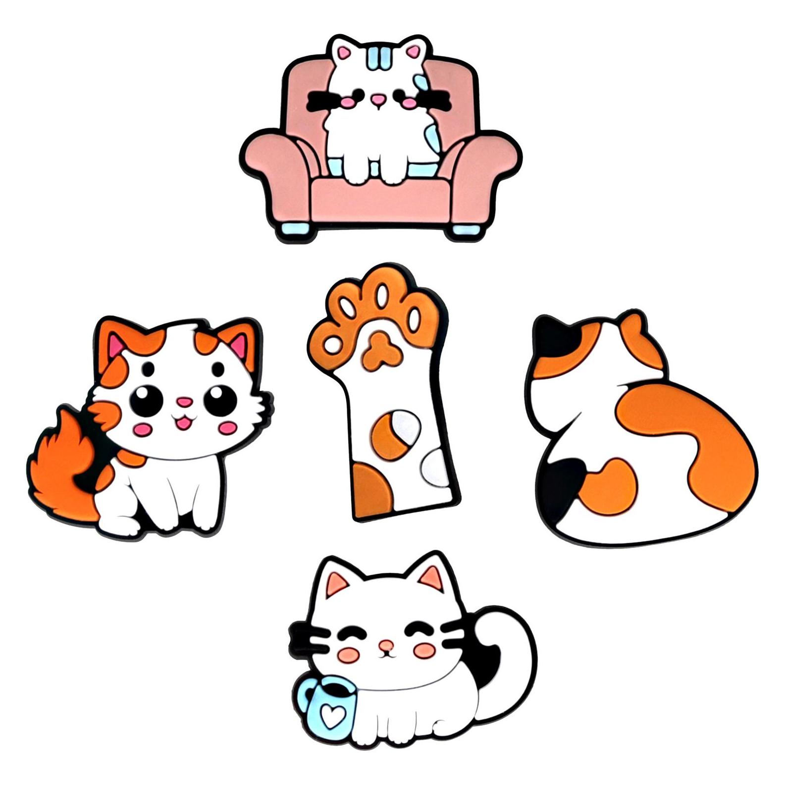 OEM 3D Sticker Cat 5pcs set (5 Sticker) (GSM196654)