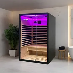 HOME DELUXE Infrarotkabine NERO M - 190 x 120 cm für 2 Personen
