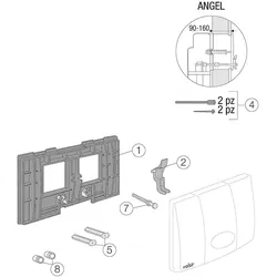 Angel 1-Mengen Ersatzwippe