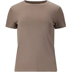 Athlecia Tinashe Rib T-Shirt Damen 1292 - greige 42