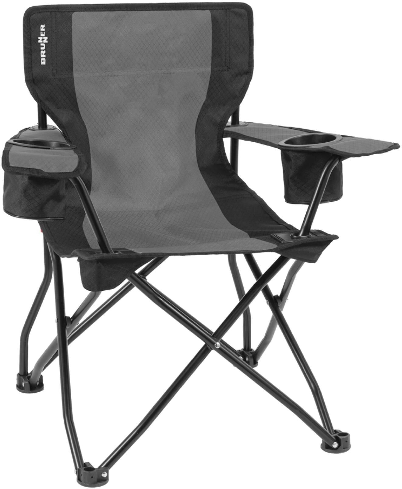 Klappstuhl BRUNNER "Armchair Equiframe Dunkelgrau", grau (dunkelgrau), Stühle, Klappstuhl dunkelgrau Einheitsgröße