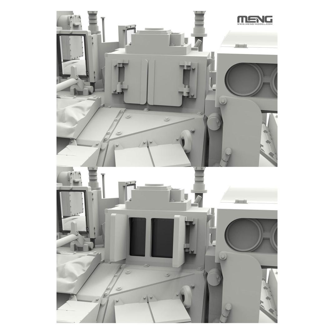 Meng-Model U.S. Infantry Fighting Vehicle M2A3 Bradley w/BUSK III (72-005)