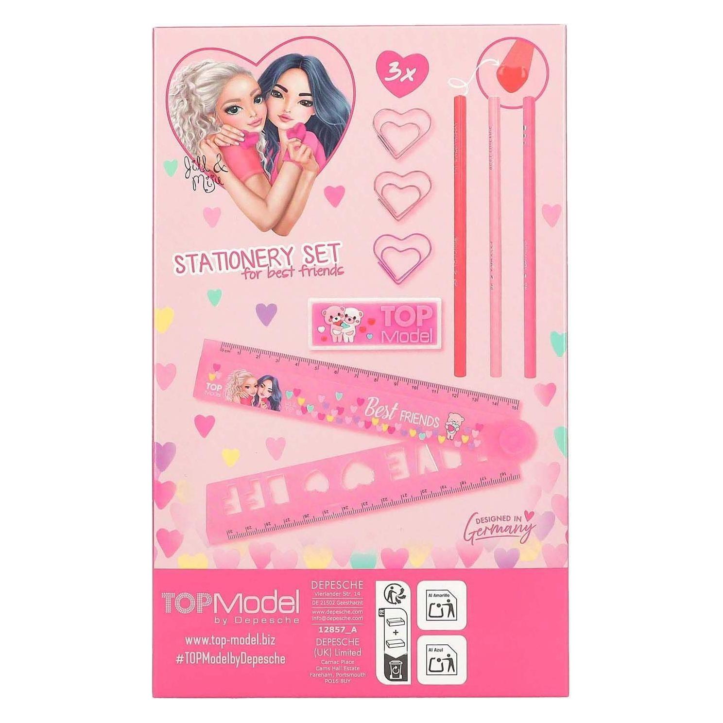 Magni DEPESCHE TOPModel Schreibset Best Friends 8 Teile (DP12857)