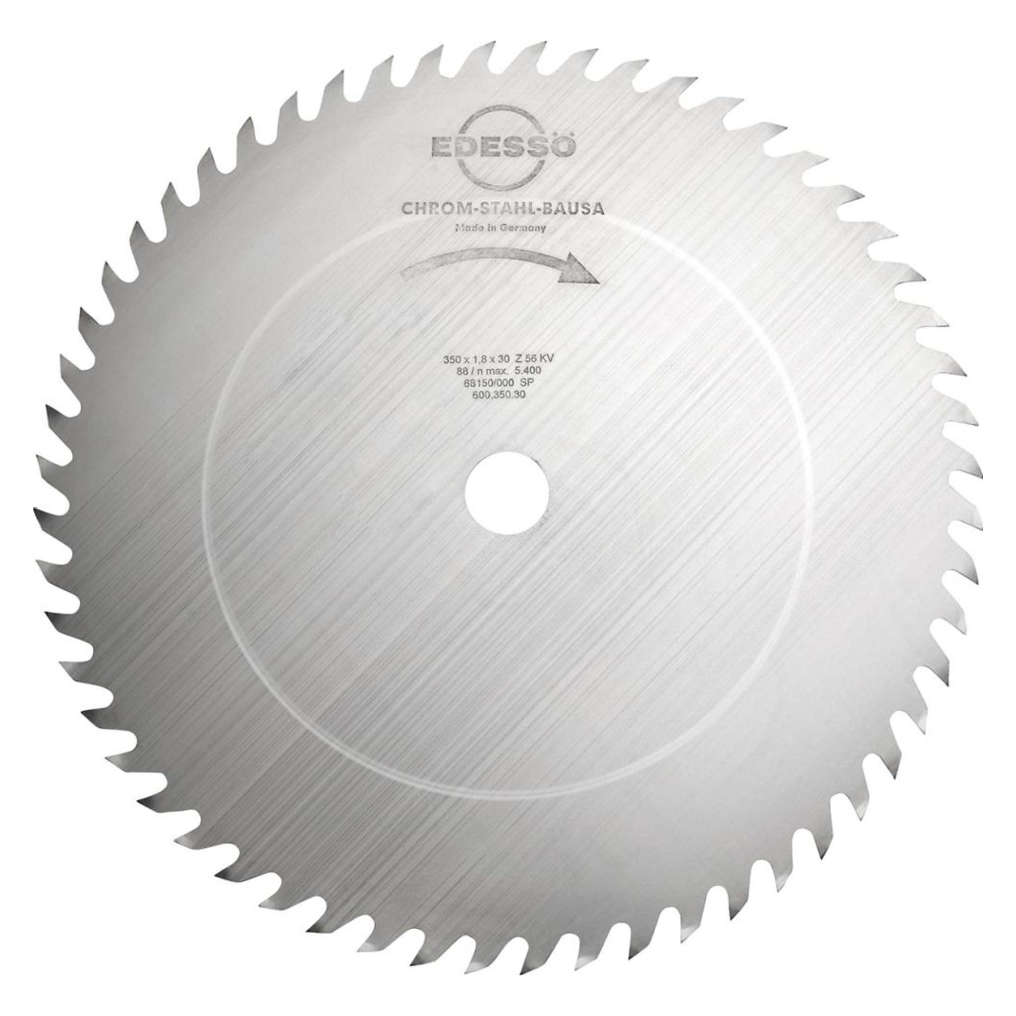 Edessö Kreissägeblatt Chromstahl350x1,8x30 Z56A Bausa (4010912011007)