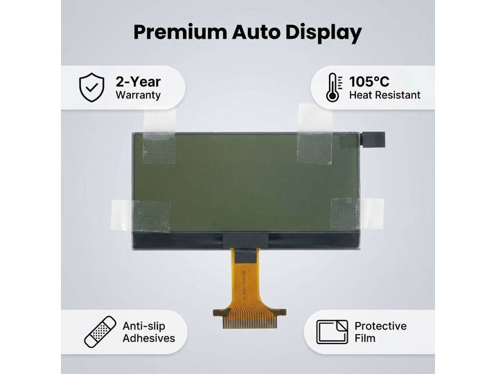 Écran LCD TingCluster LCD pour Fiat Ducato merveilleuse génération Fiat Ducato Prada écran de carte COG-VLIT1065-11 version verte
