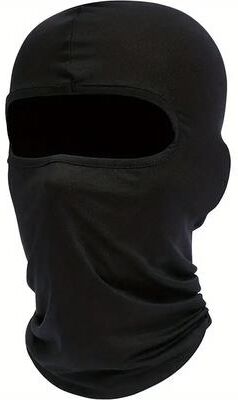 Perfect Picks Market Breathable Full Face Ski Mask For Men And Women Winter Balaclava black