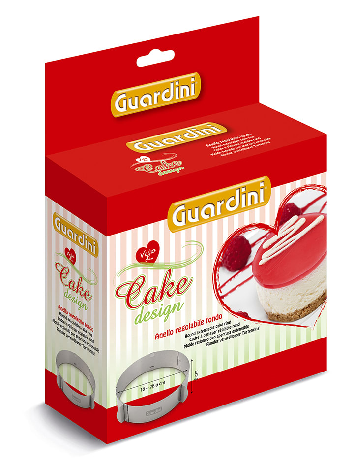 Guardini Kuchenring in Silber - onesize