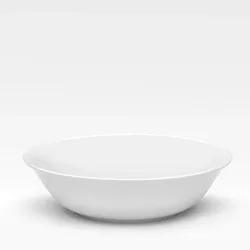 Van Well Salatschüssel-Set Gourmet, 6-teilig, 26 cm, Porzellan, Weiß