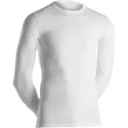 Dovre Long Sleeve Crew Neck Weiß Baumwolle Small Herren