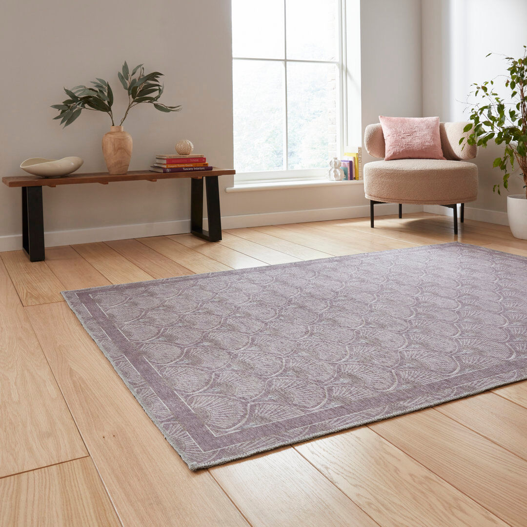 Catherine Lansfield CL - Deco Peacock Lilac - 076 x 150 Lilac Runner 76 x 230 cm