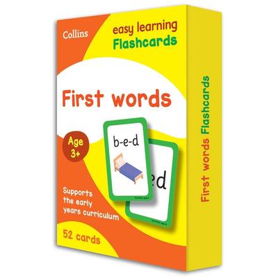 First Words Flashcards, Nonbook von Collins UK, Collins ELT, 978-0-00-820109-8