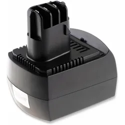 AccuCell, Werkzeugakku + Ladegerät, Akku Metabo BS12, BST12, BSZ12 (12 V)
