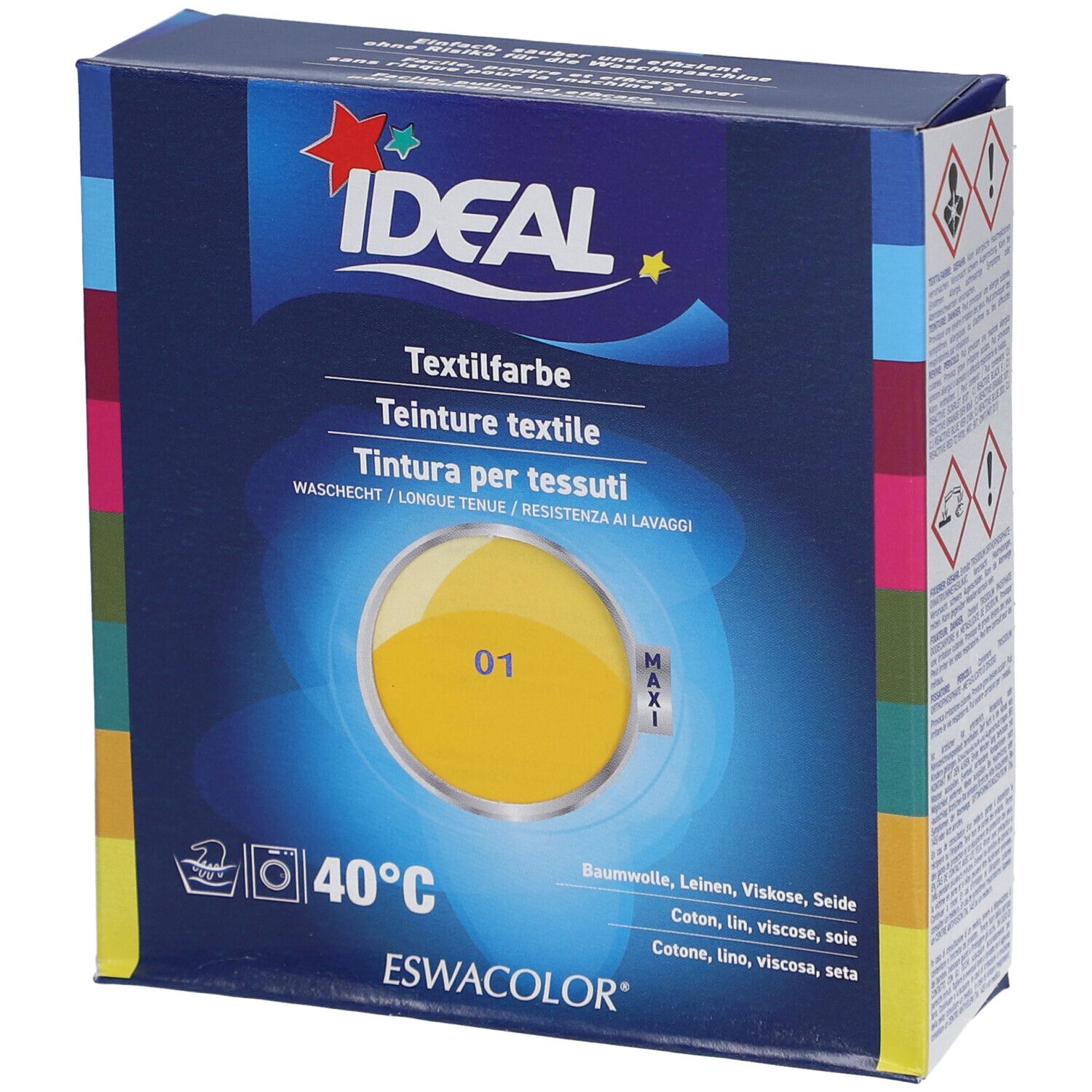 Ideal Maxi Baumwolle Color No01 gelb 1 St Sonstige