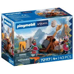 PLAYMOBIL 72117 - Knights - Steinkatapult Drachenritter