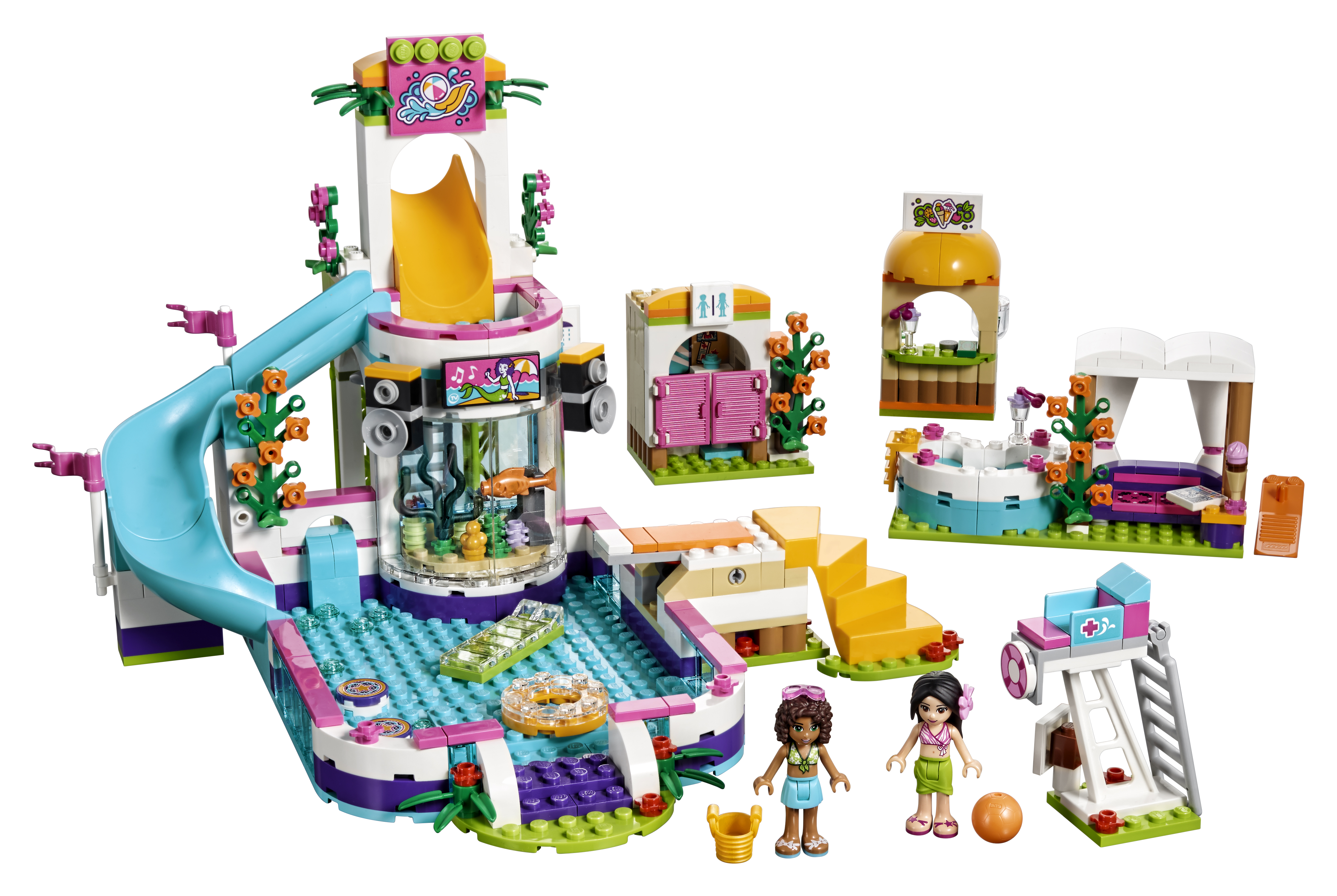 LEGO Friends Heartlake Freibad 41313