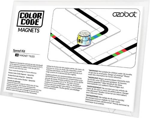 Ozobot Magnete Speed Set Farbcode Box