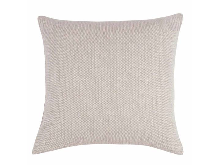 Kissen aus Baumwolle, taupe- und silberfarben 50x50