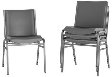 Flash Furniture "4 Pack Heavy Duty Stack Chair - 21""D x 19.75""W x 31.25""H"