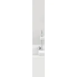 GRUND Duschvorhang Impressa grau 180x200 cm