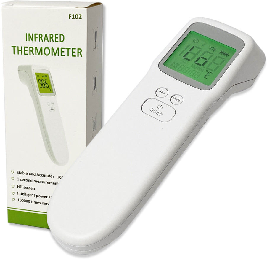 Termometro ad infrarossi Rilevatore termico temperatura corporea 0/+60 C con display